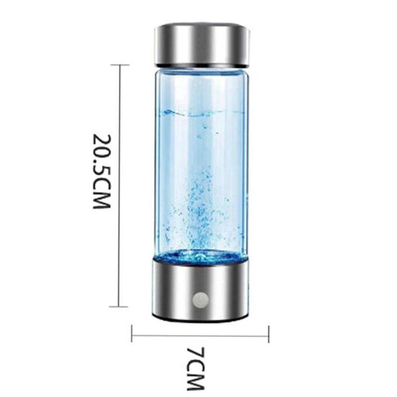 Titanium Filter Hydrogen Water Bottle - Electric & Travel-Friendly
