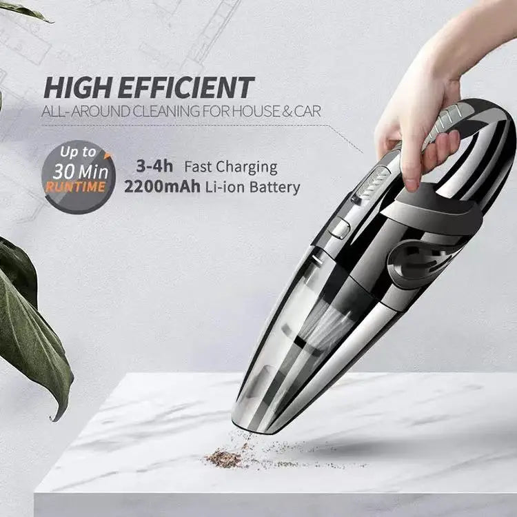 Rechargeable Handheld Vacuum Cleaner Portable Quick Suction