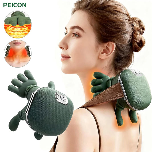 Ultimate Neck Electric Deep Tissue 4D Kneading Simulated Human Hand Massager