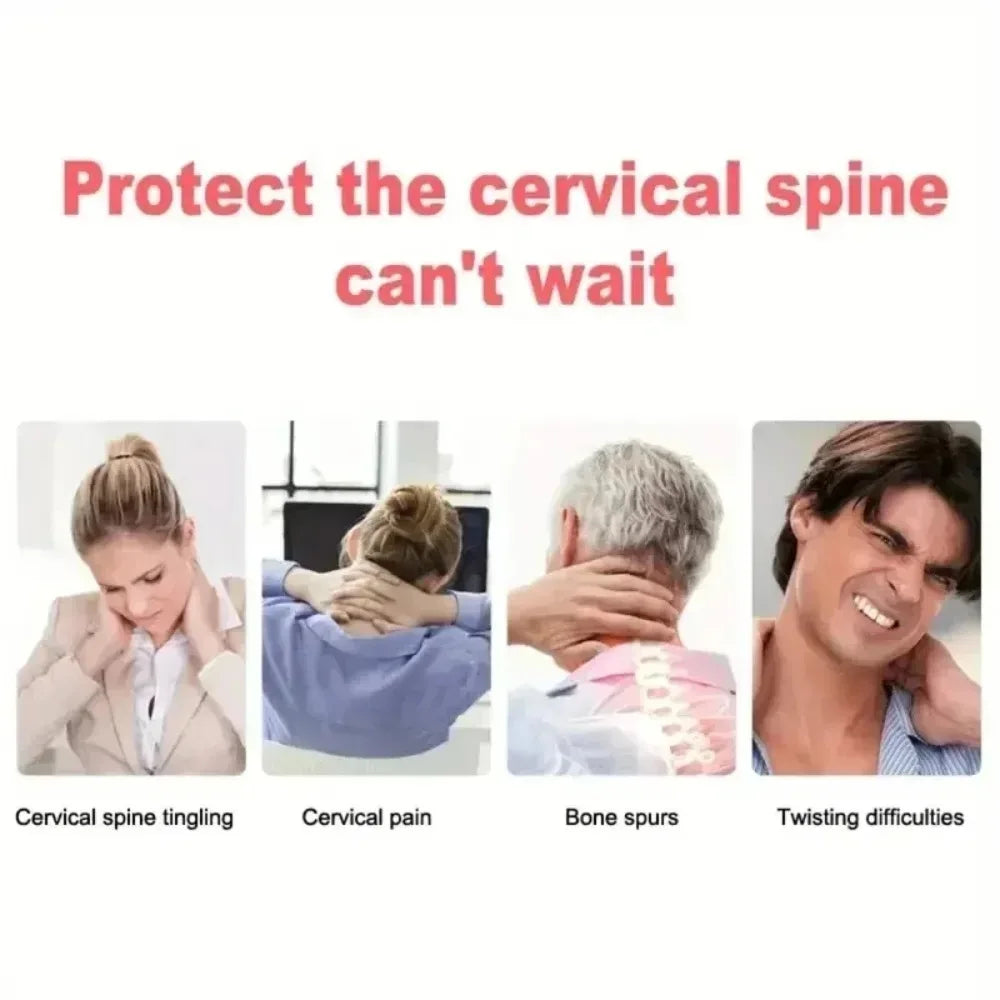 Cervical Support Pillow with Portable Heat Therapy