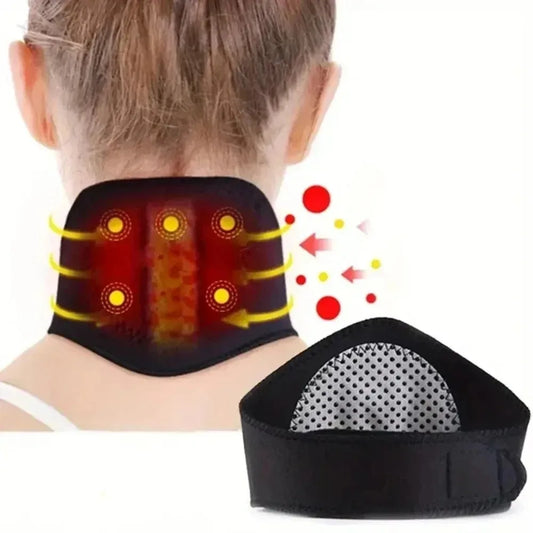 Cervical Support Pillow with Portable Heat Therapy