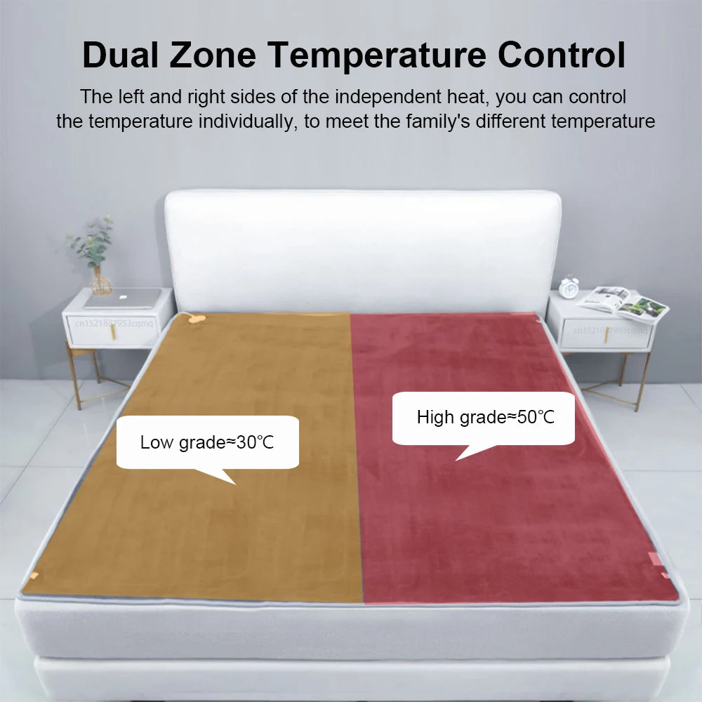 Deluxe Electric Thermal Snuggle Heat Blanket