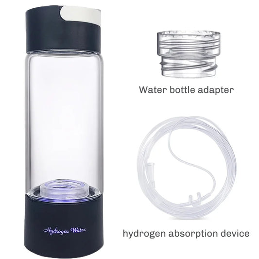 Titanium Filter Hydrogen Water Bottle - Electric & Travel-Friendly