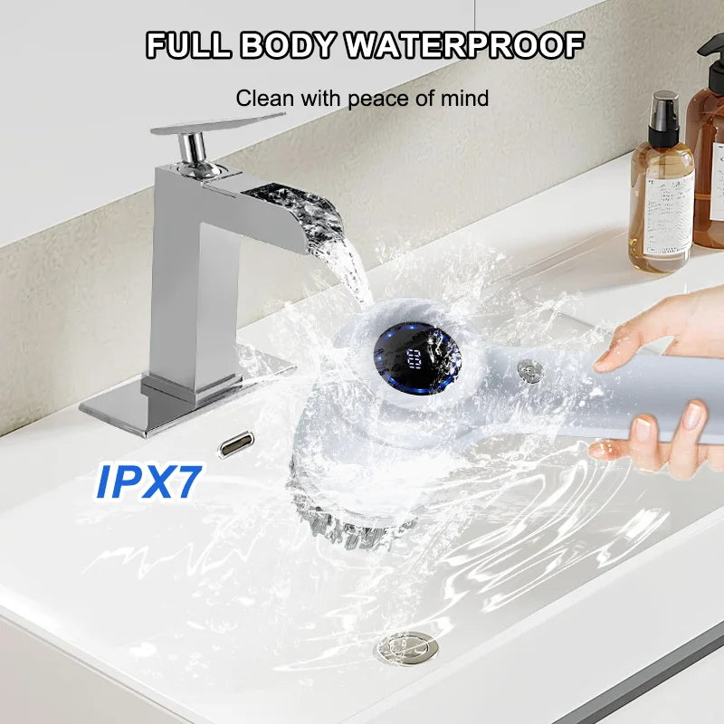 5in 1 Electric Rotary Scrubber Cleaning Brush