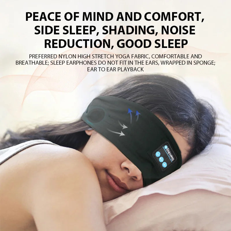 Bluetooth Eye Mask with HD Sound for Sleep